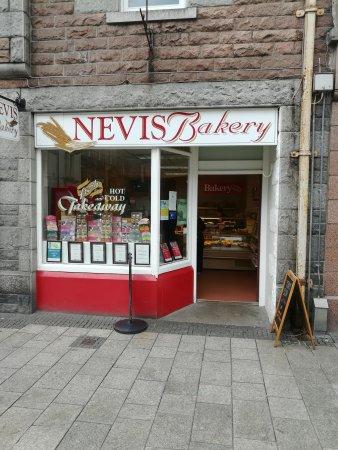 Nevis bakery shop and takeaway